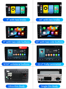 <span class=keywords><strong>Autoradio</strong></span> KLYDE QLED/IPS Android 13 8+128G, écran 9/10/12 pouces universel, DSP RGB, CarPlay, GPS, lecteur multimédia - Product Image 4