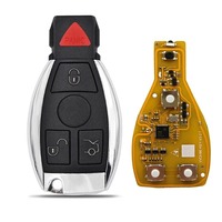 5 Stück Original XHORSE VVDI BE Key Pro V3.1 gelbe Leiterplatte Smart Remote mit Key Shell mit Chip 315/433MHz für-MB Verbesserte Version