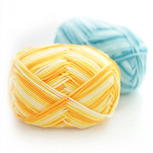 中国制造商纱线钩针100% 亚克力牛奶棉纱50g钩针纱线牛奶棉钩针 - Product Image 2