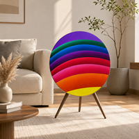 Enceinte colonne Bluetooth WiFi multiroom, système audio haut de gamme pour home cinéma et salon