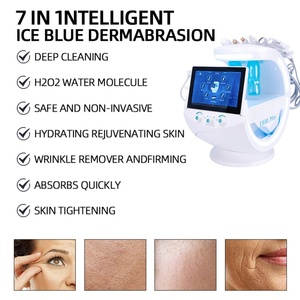 Machine intelligente 7 en 1 Ice Blue, portable, H2O2 Hydro Aqua Peel, hydrodermabrasion, machine faciale - Product Image 4