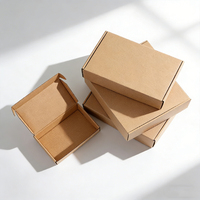 Boîte d'expédition personnalisée en forme d'avion, robuste, en carton ondulé extra-dur, écologique, réutilisable, avec logo personnalisé