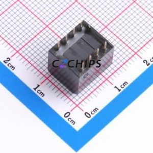 A6FR-4101 DIP Switch Through hole Component (THT) Switch Single Pole Single Throw 4 2.54mm 25mA - Product Image 2