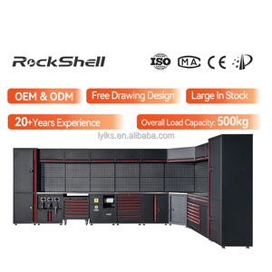 Carrello Portautensili da Officina Armadio per Detailing Mobili da Garage Servante D'atelier Werkzeugwagen Organizer da Garage Stazione di Lavoro - Product Image 2