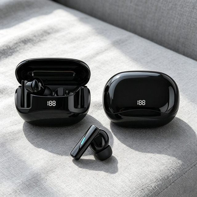 Mate60 New TWS Earphones 200mAh Ultra High Fidelity Sound Quality ENC+ANC Noise Cancelling Wireless Earphones