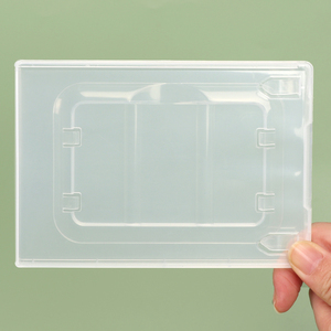 SUNSHING USB Card Case Clear 14mm Plastic Debit USB Card Sleeves Credit Card Boxes Sturdy ID Cards RFID Protected Card Holder - Product Image 4
