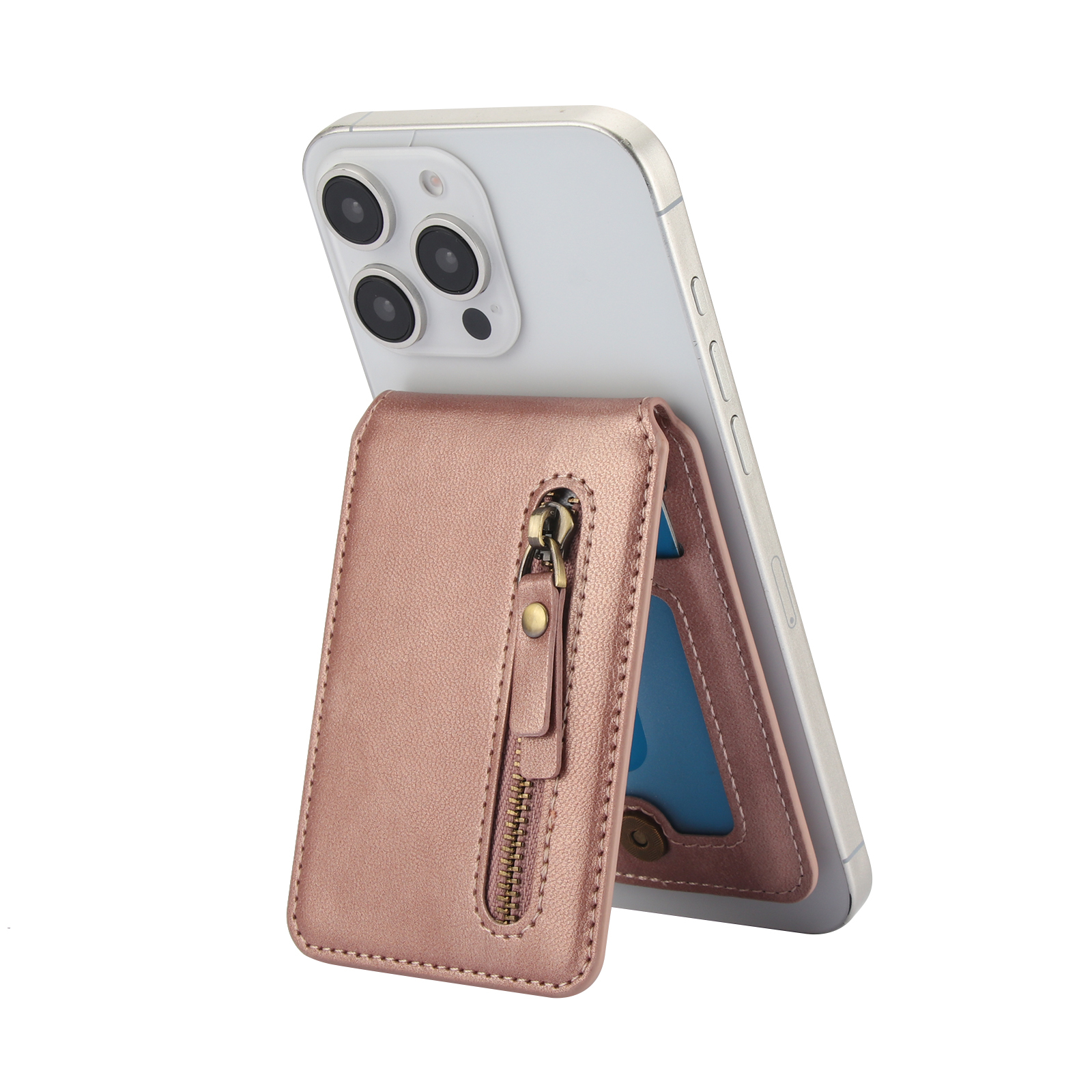 Rose Gold-Zipper