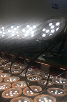 Luz LED Sumergible para Piscina, Estanque o Fuente, IP68 Impermeable, Acero Inoxidable 201, 3W-36W, 12V