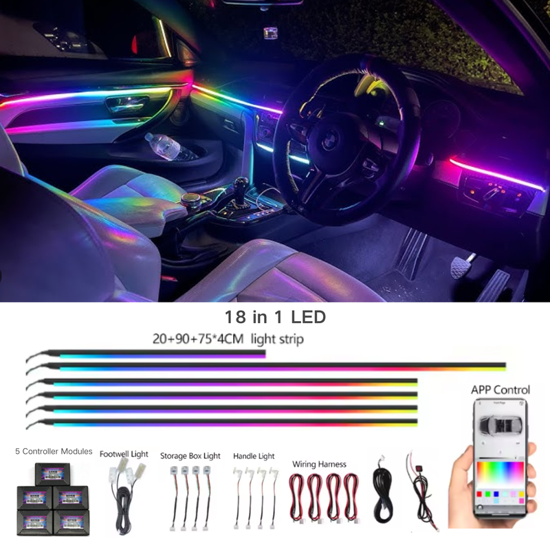 Acrylic LED Modification Parts Mobile App