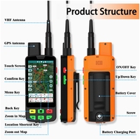 Traceur GPS pour chien de chasse longue portée, étanche IP68, avec positionnement en temps réel pour les activités de chasse en plein air