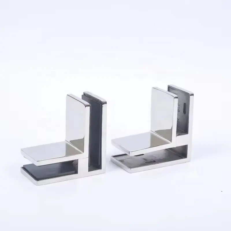 Vortex Railing 180 Degree Corner Glass Clamp 304 316 Stainless Steel Clips for Glass Railing