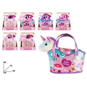 Peluches de Perritos en una Mochila, Serie de Mascotas, Bolsa de Juguete de 28x24x13 cm para Niñas de 2 a 4 Años - Product Image 3