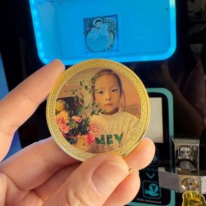 QR Payment Touch Screen Souvenir Token Laser Etching Custom Digital Kiosk Museum Commemorative Coin Machine NINIX Brand 110/220V - Product Image 6