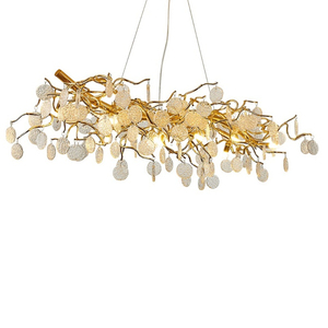 Chaîne en cristal de luxe Led lustre ménage suspension éclairage <span class=keywords><strong>italien</strong></span> branche d'<span class=keywords><strong>arbre</strong></span> lustre en cristal - Product Image 2