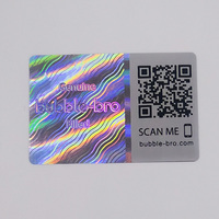 Étiquettes autocollantes holographiques, livraison rapide, personnalisées, pour certificat, étanche, avec code qr, pièces