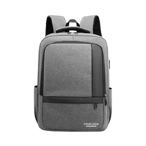 wholesale waterproof customized men laptop backpack with logo anti theft business backpack supplier