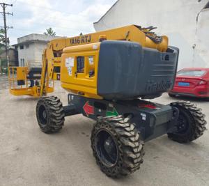 Mewp Haulotte HA16RTJ artikulate Boom Lift, haulot resmi digunakan mesin refurbish, sewa siap, YOM 2019 untuk dijual - Product Image 4