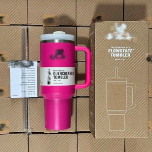 Vaso Térmico de Acero Inoxidable de 40 oz, Color Sólido, para Stanley Classic, Réplica 1:1 del Original H2.0, con Aislamiento al Vacío, Taza de Viaje con Pajita - Product Image 6