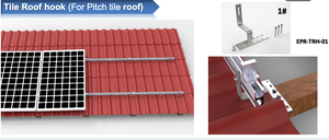 Năng lượng mặt trời mái gắn hệ thống với Anodized t-bolt Neo <span class=keywords><strong>strut</strong></span> kênh móc cho ngói mái khung và đường sắt - Product Image 5