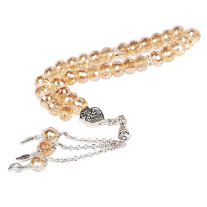 Argets Religious 33 Bead Tasbih Stainless Steel Bracelet Islamic <strong>Masbaha</strong> for Men and Women Prayer Gift - Product Image 3