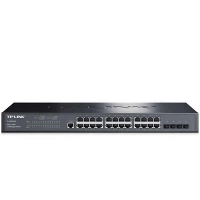 TP-LINK 24-Port Full Gigabit 1000m Network Management Switch 4 Independent Gigabit SFP Ports Two-Layer VLAN QoS ACL TL-SG3428