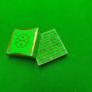 Couvre-pointe de queue de billard en plastique vert, ensemble durable pour accessoires de snooker, 100 pièces - Product Image 3