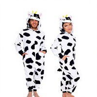 Combinaison ajustée pour adulte - Costume animalier - Costume de cosplay en peluche unisexe pour femmes et hommes - Polyester - Lavage en machine