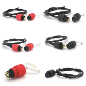 Subconn Micro Circular 8pin hembra mamparo macho Cable MCBH8F MCIL8M submarino Rov Ip69 <span class=keywords><strong>conector</strong></span> de doble cabeza impermeable - Product Image 4