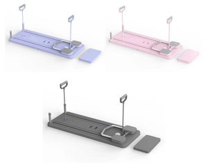 Vente flash : Planche de Pilates pliable multifonctionnelle portable avec une capacité de 200 kg pour le renforcement du tronc et des exercices abdominaux - Product Image 4