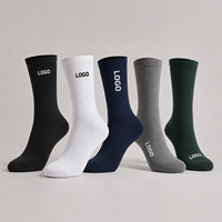 Chaussettes pour hommes personnalisées avec logo pour un usage quotidien, décontracté, sportif, entraînement, fabricant OEM