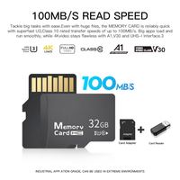 Carte Mini SD TF OEM pleine capacité 1 Go 2 Go 4 Go 8 Go 16 Go 64 Go 128 Go 256 Go Classe 10 Certifiée CE RoHS FCC Garantie 1 an Prix bas