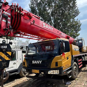 Grúa Móvil Sany 25T Usada Original con Motor y Bomba Hidráulica Completos para Proyectos de Ingeniería de Construcción - Product Image 1
