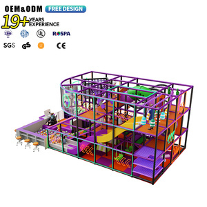 Equipo de patio interior infantil de acero certificado CE <span class=keywords><strong>Casa</strong></span> de juegos de rol infantil suave con ingeniería de seguridad - Product Image 1