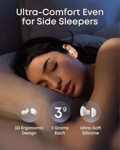 หูฟังไร้สาย Sleep A30 รุ่น BT 5.4 -30dB ANC พร้อมไฟ LED แสดงสถานะ แบตเตอรี่ 800mAh แบบใส่ในหู ควบคุมด้วยระบบสัมผัส เล่นได้นานกว่า 20 ชั่วโมง - Product Image 6