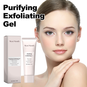 West Mese Chun Gel di pelle bianca tenera esfoliante purificante detergente per il viso rassodante schiarente per la pelle grassa che stringe i pori - Product Image 2
