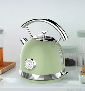 CE CB欧式复古水壶不锈钢厨房电器1.7L快速沸腾电水壶