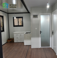 Casa Contenedor de Lujo Expandible de 20-40 Pies con Paneles Sándwich de Acero, Prefabricada, Plegable, Dos Dormitorios, Oficina en Casa, Estilo Australiano