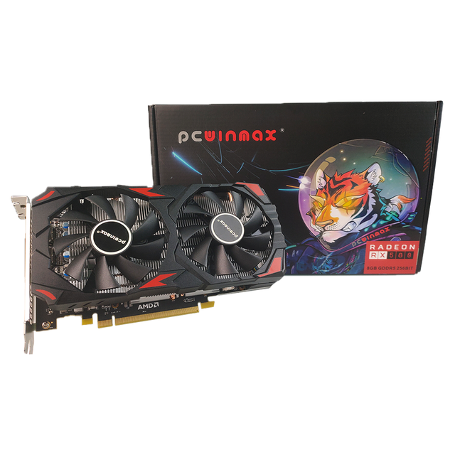 Rx 580 Free Shipping RX580 Graphics Card 8GB Ddr5 256 Bit Video Card