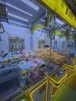 Máquina de Grúa de Peluches Comercial Personalizada con Código QR y Aceptador de Billetes para Negocios de Juegos, Máquina de Juegos de Arcade UL