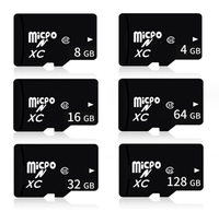 Kartu SD TF kecepatan tinggi, kartu memori Mini 128 GB 64GB Kelas 10 U3 untuk ponsel kamera penyimpanan 32GB