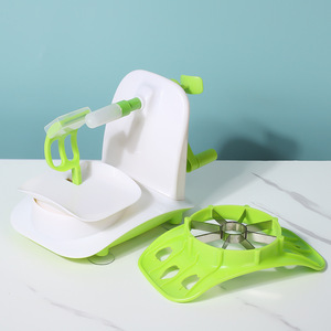 Éplucheur, dénoyauteur et trancheur de pommes 3-en-1 à manivelle en plastique de haute qualité avec lame en acier inoxydable - Product Image 6
