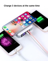 Fiches alternatives 3 en 1 PD 18W Super chargeur/adaptateur/powerbank pour mobile et tablette