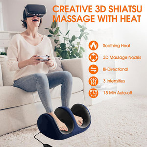 Máquina de masaje de pies vibratorio de neuropatía japonesa 3D china, masajeador de piernas y pies Shiatsu eléctrico con Control remoto