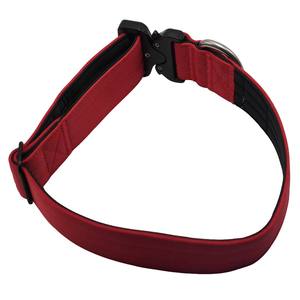 Collar Táctico Personalizado de Lujo para Perro, Cinta de Nailon Gruesa, Herrajes Metálicos de Primera Calidad, Opciones de Logotipo Reflectante y Grabado Láser, Variedad de Colores - Product Image 5