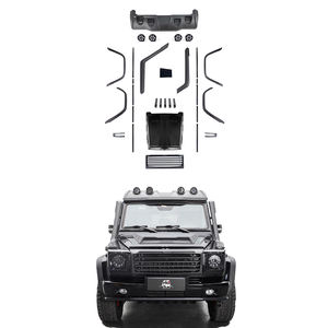 <span class=keywords><strong>Kit</strong></span> carrosserie en fibre <span class=keywords><strong>de</strong></span> carbone pour W463 G55 TI MECH II Style <span class=keywords><strong>Kit</strong></span> carrosserie G55 Mise à niveau Facelift Ensemble Capot Toit Spoiler Grille Snorkel Ailes - Product Image 1