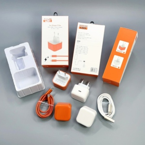 Chargeur rapide USB-C 40W PD 3.0 Prise UE pour <span class=keywords><strong>iPhone</strong></span> 17 <span class=keywords><strong>Pro</strong></span> Max Montre connectée Téléphone portable Ignifuge avec port Type-C - Product Image 1