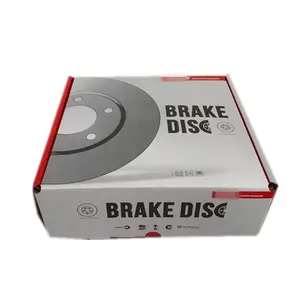 Wholesale Customized Full Color Brake Pads Shipping Packaging Box Corrugated Auto Parts Brake Pedal Box