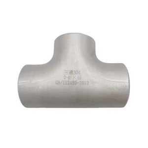 Conexiones en T <span class=keywords><strong>de</strong></span> Acero Inoxidable 304/316 Certificadas ISO 9001, Accesorios <span class=keywords><strong>de</strong></span> Tubería <span class=keywords><strong>de</strong></span> 3 Vías con <span class=keywords><strong>Conexión</strong></span> <span class=keywords><strong>de</strong></span> Brida para Tuberías <span class=keywords><strong>de</strong></span> <span class=keywords><strong>Gas</strong></span> <span class=keywords><strong>Natural</strong></span> - Product Image 1