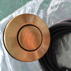 Saklar Udara Manual Tekan Tombol dari Baja Tahan Karat untuk Pengolah Sampah Makanan Rumah Tangga dengan Pengumpanan Kontinu - Product Image 3