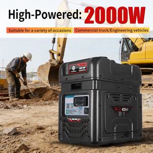 Generador Portátil de Gasolina de 2000w y 24V con Control Remoto, Generador de Estacionamiento Automático de 14L - Product Image 6